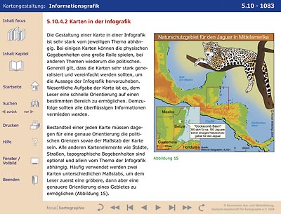 Seite aus dem Kapitel „Informationsgrafik"